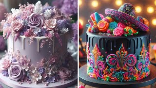 999 Oddly Satisfying Cake Decorating Compilation  Awesome Cake Decorating Ideas  So Tasty Cake [upl. by Scevour]