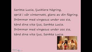 sfigunilla Luciasången TEMA Advent Lucia och jul [upl. by Reede262]