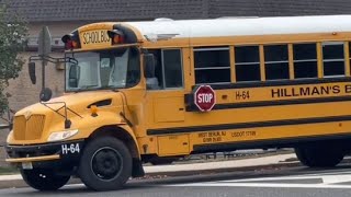 School Bus action at Marlton Elementary School September 23 2024 [upl. by Uzzial61]