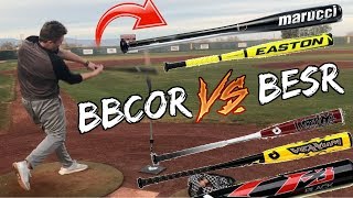 ILLEGAL BAT VS LEGAL BAT HOME RUN DERBY [upl. by Lseil]