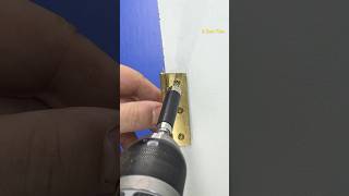 DIY door hinge repair diy tipsandtricks repair [upl. by Annij]