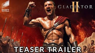 GLADIATOR 2 First Trailer 2024  Pedro Pascal Denzel Washington [upl. by Neryt855]