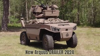 Is a Versatile and Adaptable Tactical Robotic Platform  New Arquus DRAILER 2024 [upl. by Prudie712]