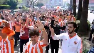 Turbeyler Kortej Yürüyüşü  Adanaspor  1461 Trabzon Maçı Öncesi [upl. by Aynik456]