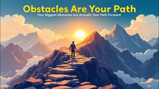 Your Biggest Obstacles Are Actually Your Path Forward [upl. by Carley]