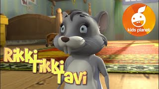 RIKKI TIKKI TAVI Episode 7  cartoons for kids  stories for children  Jungle book by R Kipling [upl. by Niamrahc82]