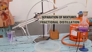 FRACTIONAL DISTILLATION PROCESS [upl. by Lemyt661]