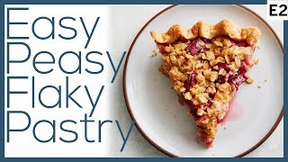 How to Make Pie Pastry The Best Flaky Pie Recipe  2019 [upl. by Calore]