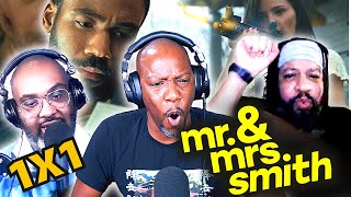 Mr amp Mrs Smith Episode 1 REACTION and REVIEW  First Date [upl. by Suhcnip]