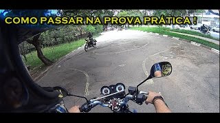 COMO PASSAR NA AULA PRÁTICA DE MOTO EM SP [upl. by Marybelle]