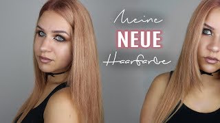 Ich FÄRBE meine HAARE RoseBlond 😍  LilixyMee [upl. by Julissa]