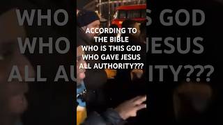 An Evasive Christian is Trying To Prove To Lamin That Jesus is God At London Speakers Corner [upl. by Fulvi]