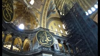 Turchia  Istanbul la Basilica di Santa Sofia 270717 [upl. by Jone]