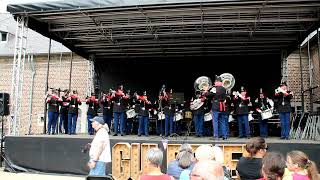 Schutterij St Sebastianus Klimmen op het bevrijdingsfestival 24 te Voerendaal [upl. by Croteau]