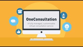 OneConsultation  a video consultation service for healthcare professionals [upl. by Akeihsat]