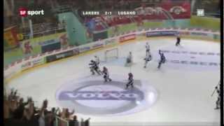 Jason Spezza First Goal for RapperswilJona during NHL Lockout  100612 [upl. by Monson382]