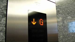 Tour of the lifts at Canary Wharf [upl. by Eillam48]