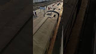 Pakistan Express 46DN  At Karachi Cantt Railway Station [upl. by Gualtiero]