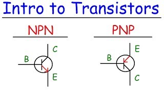 Transistors  NPN amp PNP  Basic Introduction [upl. by Margaret]