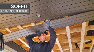 How to Build a Shed  How To Install Fascia Boards amp TampG Soffit Boards on The Shed  Video 11 of 15 [upl. by Tuttle]