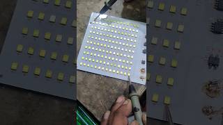 HALOGEN 100 Watt LED Light Repair  How to make Halogen bulb repair [upl. by Hteazile]