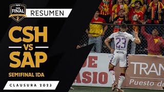 Resumen del juego Herediano 1 vs Saprissa 2  Clausura 2023  Semifinal Ida [upl. by Seraphim25]