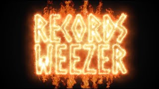 Weezer  Records Lyric Video [upl. by Hafital752]