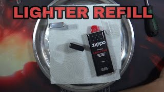 🔥 How To Fill or Refill a Zippokerosen Lighter [upl. by Allys]