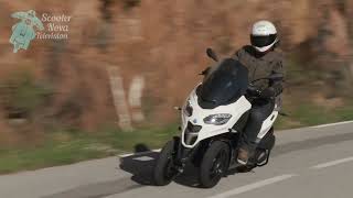 Piaggio MP3 310cc New Scooter Launch Test Ride  2024 [upl. by Cally]