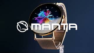 Smartwatch zegarek damski Manta Alexa [upl. by Yeleek987]