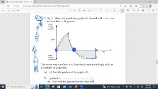 Physics IGCSE Exam Revision Question on Motion Pt 2 [upl. by Alethia]