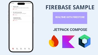 Jetpack compose  Read data from Firebase firestore with kotlin coroutines [upl. by Nirtiak]