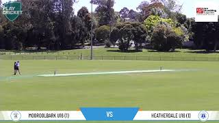 Mooroolbark U16 1 v Heatherdale U16 1 [upl. by Anoyk]