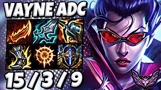 Vayne vs Ezreal ADC  Triple Kill  Patch 1415 Korea Master ✅ [upl. by Airolg181]