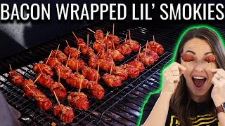 BACON WRAPPED Little Smokies  How To [upl. by Coady]