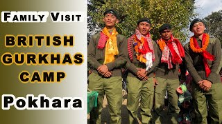 Family Visit in British Gurkhas Camp  Pokhara  Attestation parade  Gurkha Recruit Intake  Nepal [upl. by Ahgem]