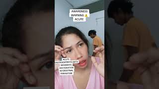 Warning ⚠️ warning gastroenteritis dehydration amoeba trendingvideo [upl. by Canada]