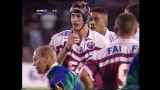 1998 Round 6 Manly vs Brisbane Broncos [upl. by Stedmann]