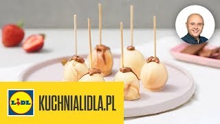 CZEKOLADOWOTRUSKAWKOWE LIZAKI 🍭  Paweł Małecki amp Kuchnia Lidla [upl. by Sualakcin]