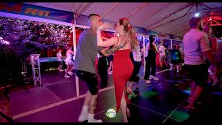 Zari amp Yoana Social Dance at Summer Salsa Fest 2024 [upl. by Eilesor407]