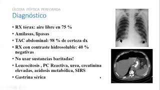 M2 Abdomen agudo perforativo vascular Úlcera péptica perforada Isquemia mesentérica [upl. by Sanyu143]