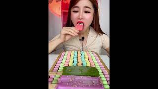 Asmr eating milk ice cream Crispy delicious short video [upl. by Lorena]