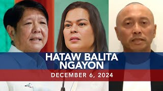 UNTV Hataw Balita Ngayon  December 06 2024 [upl. by Ainud210]