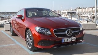 2018 MercedesBenz E 220 d 4MATIC Coupe Road And Interior Trailer [upl. by Ellenoj]