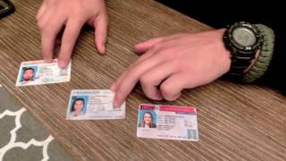 How to spot FAKE IDS  Microprint [upl. by Cown]