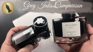 Grey Inks Comparison [upl. by Beekman]