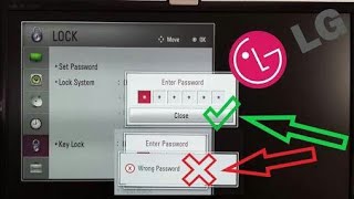 LG TELEVİZYON ŞİFRE KIRMA [upl. by Anahcar]
