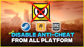 How to Disable BattlEye Anti Cheat from all Platform and Script hook v bypass Fivem all info Hindi [upl. by Anialed]