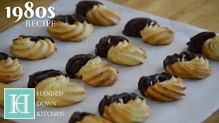 Viennese Whirl Biscuits ◆ 1980s Recipe [upl. by Alethia]