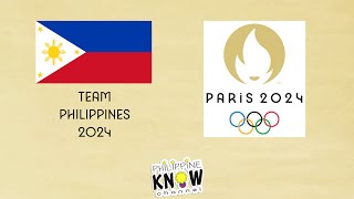 Team Philippines  2024 Paris Summer Olympics [upl. by Sugden585]